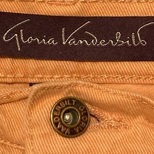 Gloria Vanderbilt Apricot Denim Pants